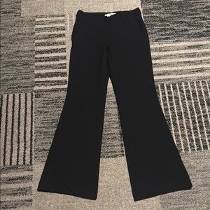 Black Flared Trousers